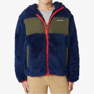 Eddie Bauer Kids Quest Plush Fleece Hooded Jacket